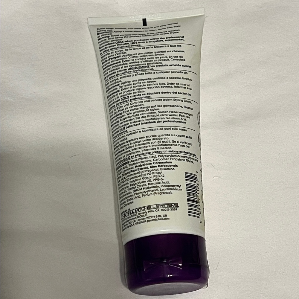 Paul Mitchell Sculpting Gel in White and Purple - Picture 2 of 2